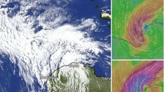الأرصاد: سيول غير مسبوقة بسبب العاصفة دانيال.. وسرعة الرياح تصل لـ60 كيلومترا