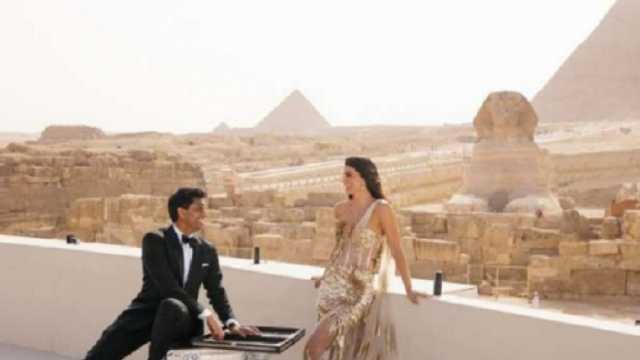 «السفيرة عزيزة» عن زفاف ملياردير أمريكي بالأهرامات: مصر جاذبة للاحتفالات