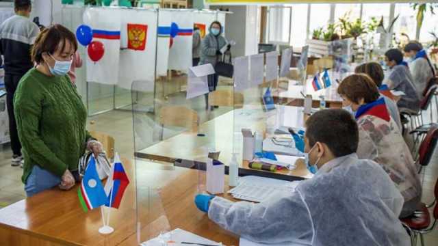 انطلاق «يوم التصويت الموحد» في روسيا وسط انتقادات أوكرانية (صور)