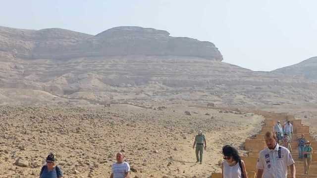 وفد سياحي من 3 دول يزور المناطق الأثرية في المنيا