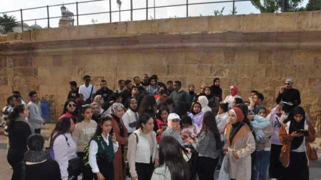 طلاب «إرشاد سياحي المنيا» يزورون معالم القاهرة الإسلامية