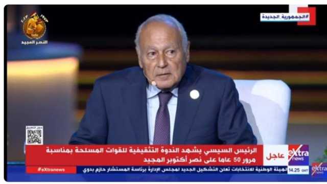 «أبو الغيط»: الدعم العربي في حرب أكتوبر كان ساحقا.. تضمن 4 محاور أهمها البترول