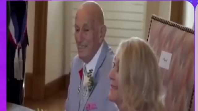 رجل يتزوج في عمر الـ100 عام.. «القلب لسه شباب» (فيديو)