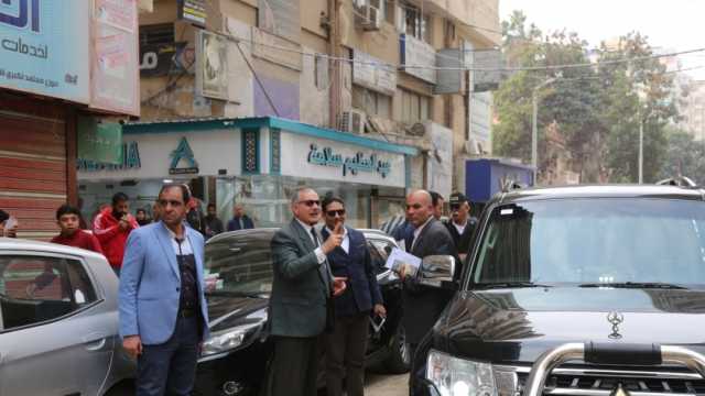 محافظ كفر الشيخ يقود حملة لإزالة الإشغالات من الشوارع