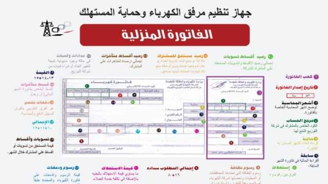 كيفية معرفة فاتورة الكهرباء لشهر ديسمبر برقم العداد.. 6 خطوات بسيطة