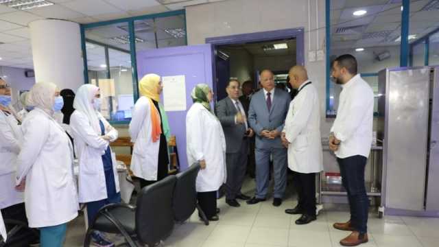 محافظ القاهرة يتابع تقديم الخدمات الطبية في مستشفى عين شمس العام