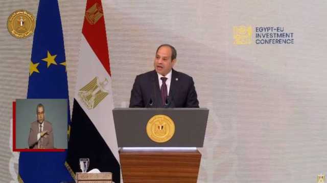 الرئيس السيسي يوضح أبرز الإمكانات الاستثمارية المتوفرة في مصر