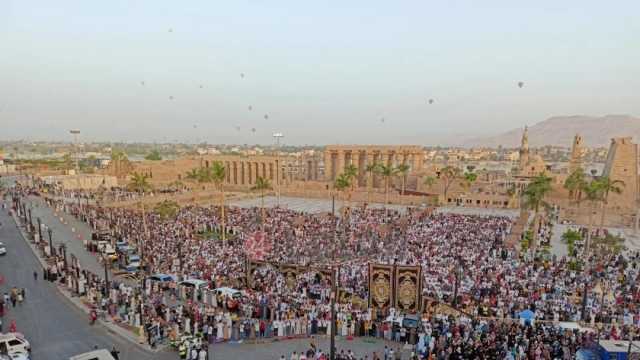 موعد صلاة عيد الأضحى 2024 بمحافظة الأقصر.. تجهيز عشرات الساحات للمصلين