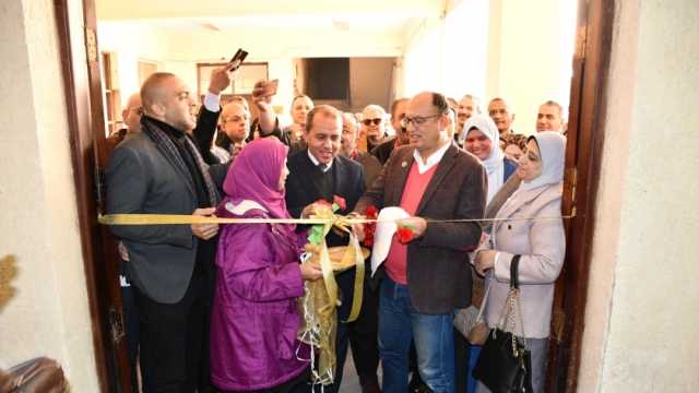 افتتاح مدرج بجامعة حلوان كمشروع طلابي للدفعة الرابعة