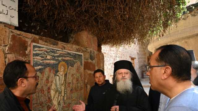 خلال زيارته لسانت كاترين.. رئيس الوزراء يزور منطقة وادي الدير المقدسة