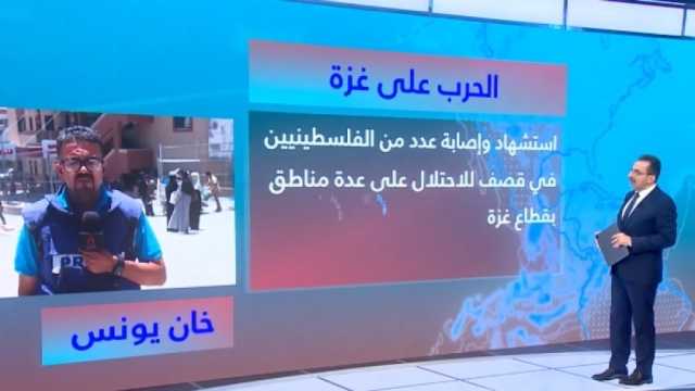 حريق بمخازن للمساعدات في رفح الفلسطينية بسبب القصف الإسرائيلي