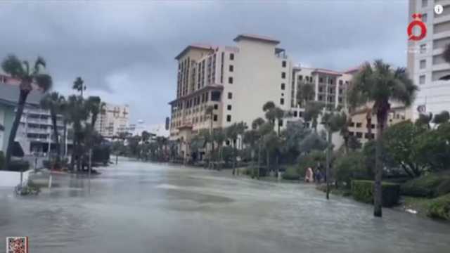 أضرار الإعصار «إداليا» في فلوريدا.. رياح قوية وأمطار غزيرة (فيديو)