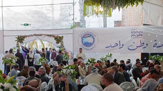 «مستقبل وطن» ينظم حفل إفطار مجمع للأيتام والأرامل بمطروح