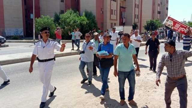 حملة مكبرة لإزالة المخالفات ومكافحة البعوض في مدينة العاشر من رمضان