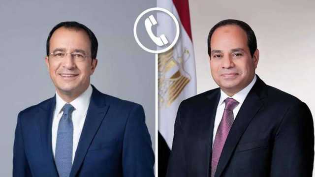 الرئيس السيسي يتلقى اتصالا هاتفيا من نظيره القبرصي للتشاور حول الأوضاع في غزة