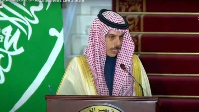 وزير الخارجية السعودي: نتطلع للتعاون والتنسيق مع الشقيقة مصر في جميع المجالات