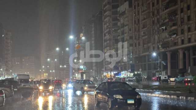 أمطار رعدية غزيرة تضرب مطروح والساحل الشمالي