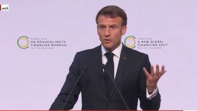 الرئيس الفرنسي يعلن تنظيم مؤتمر إنساني بشأن الحرب في غزة 9 نوفمبر