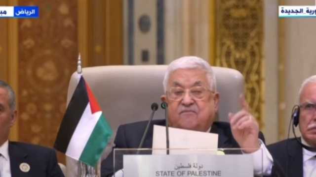 محمود عباس: جيش الاحتلال يشن حرب إبادة ضد الشعبين الفلسطيني واللبناني