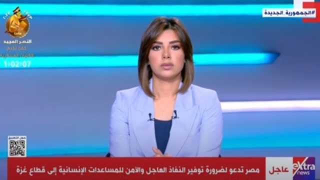 مصر تدعو لضرورة توفير النفاذ العاجل والآمن للمساعدات الإنسانية إلى غزة