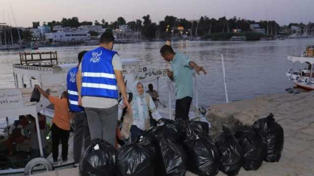 10 معلومات عن مبادرة «حابي» بأسوان.. تضم متطوعين لإزالة المخلفات