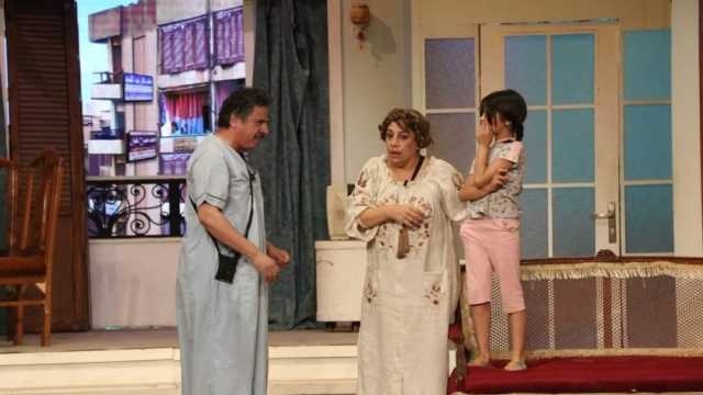 سماء إبراهيم ترتدي ملابسا من تصميم والدتها في مسرحية الحفيد: أنقذت الموقف رغم مرضها
