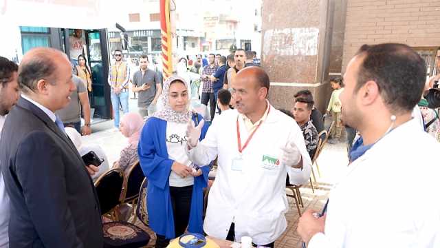 جامعة المنصورة: استمرار حملات التبرع بالدم لدعم الفلسطينيين