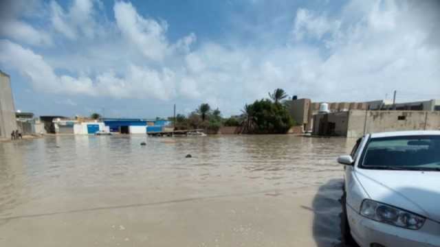 العاصفة دانيال تسبب أضراراً بالغة في ليبيا (مشاهد بالفيديو)