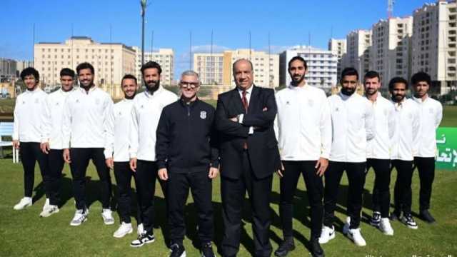 محمد مصيلحي يدعم لاعبي الاتحاد قبل مباراة طلائع الجيش