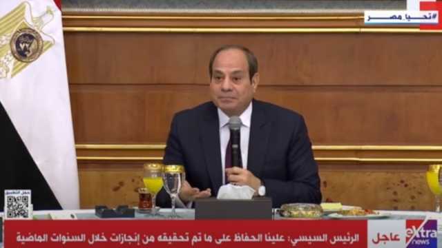 السيسي: إذا نجحنا في حل أزمة العملة الصعبة لن يقف في طريق مصر أي شيء