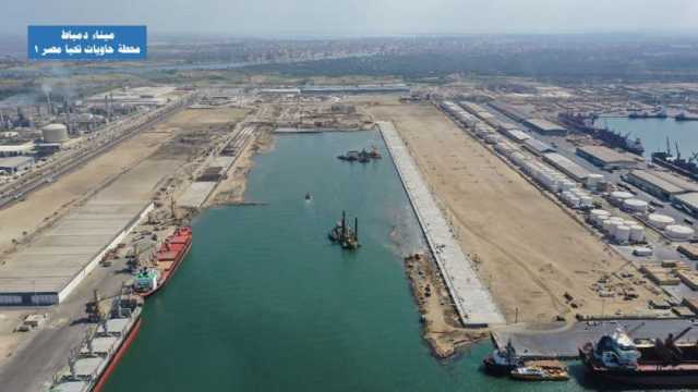 وصول 17 ألف طن قمح إلى ميناء دمياط