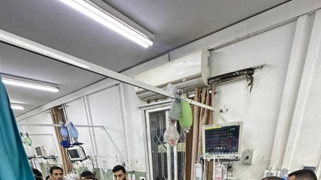 قوات الاحتلال الإسرائيلي تقصف محيط مستشفى القدس بغزة