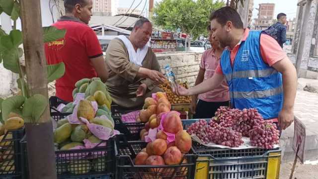 متطوعو «حياة كريمة» بكفر الشيخ يوزعون المياه المثلجة على المواطنين بدسوق