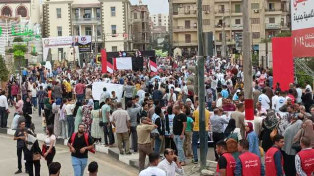 مسيرات حاشدة في الفيوم لمطالبة الرئيس السيسي بالترشح لفترة جديدة