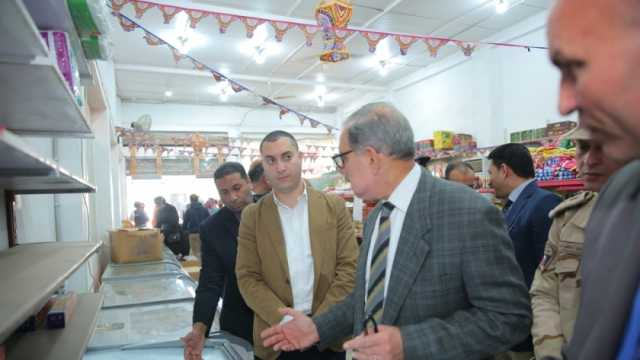 محافظ كفر الشيخ يتفقد معرض «أهلا رمضان» في بيلا