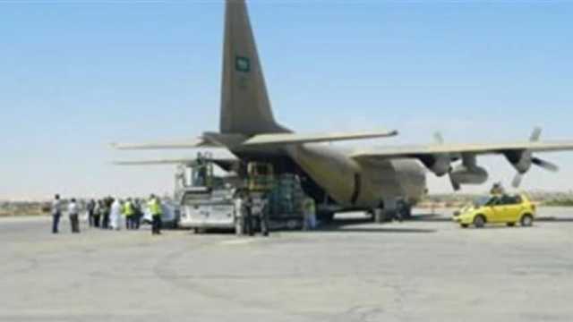 طائرة مساعدات سعودية ثالثة تتجه لمطار العريش الدولي لمساندة أهالي غزة