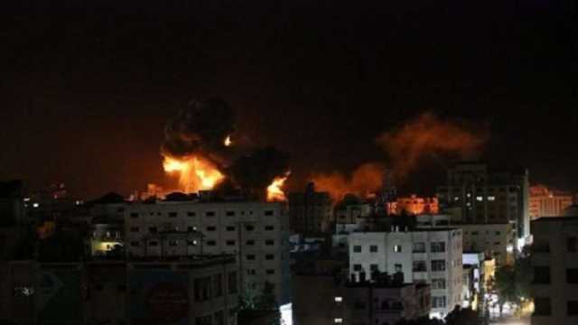شهيد ومصابون في قصف استهدف لجان تأمين المساعدات بغزة