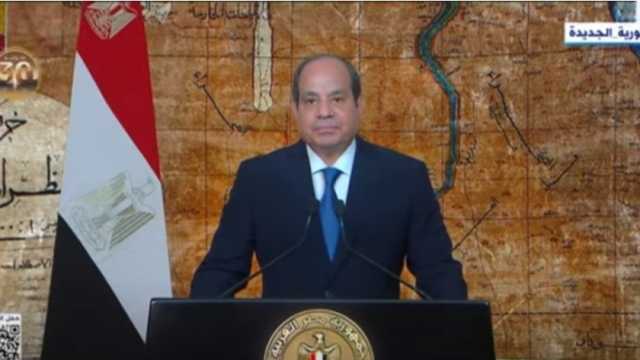 الرئيس السيسي: مصر صمدت بعزة أمام مساعي تهجير الفلسطينيين من أرضهم 