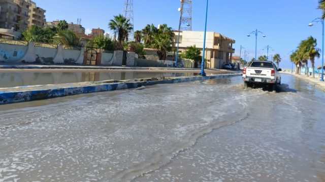أمطار تضرب محافظة مطروح.. وإعلان حالة الطوارئ في جميع المدن