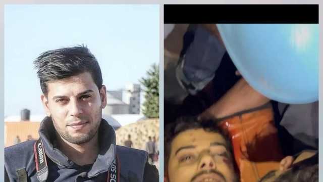 استشهاد الصحفي ساري منصور إثر استهداف منزله في مخيم البريج بغزة