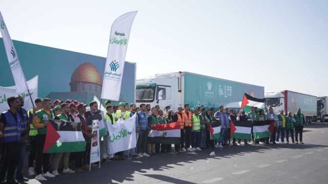 عضو التحالف الوطني: معدل دخول شاحنات المساعدات إلى غزة أصبح أسرع