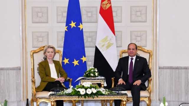 رئاسة الجمهورية: الاتحاد الأوروبي حريص على دعم مسار الإصلاح الاقتصادي بمصر