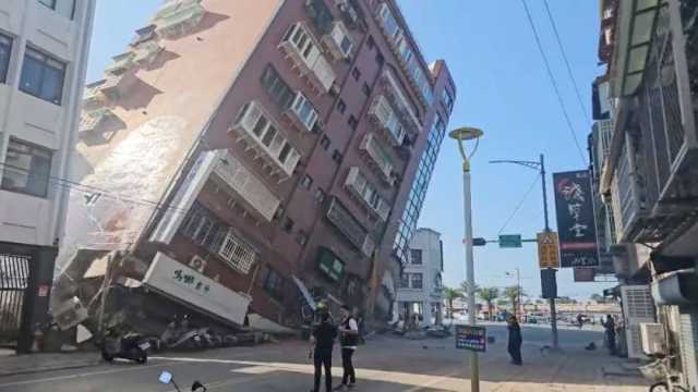 زلزال تايوان المدمر يتسبب في سقوط ضحايا ومصابين