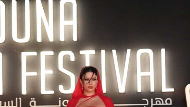 الفنانة سينتيا خليفة تغادر مهرجان الجونة بعد دعمها للبنان