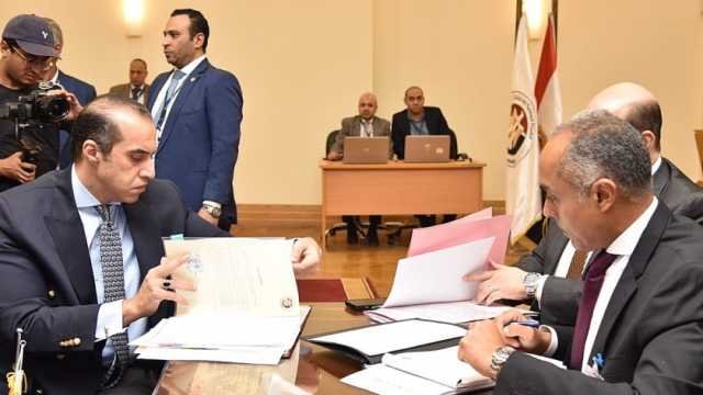 «الوطنية للانتخابات» تتلقى طلب ترشح المرشح الرئاسي السيد عبد الفتاح السيسي