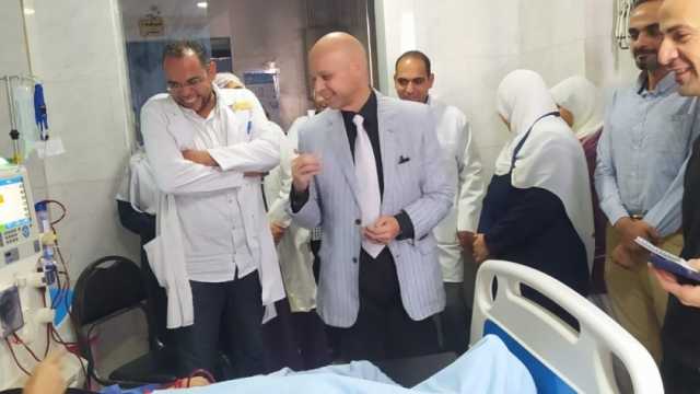وكيل صحة الشرقية يتفقد الخدمات الطبية بمستشفى أبوحماد