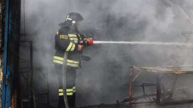 اندلاع حريق في مبنى بمدينة سان بطرسبرج الروسية.. ولا إصابات