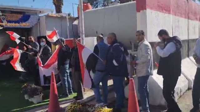 استمرار توافد المصريين بالعراق على اللجان للتصويت في الانتخابات الرئاسية
