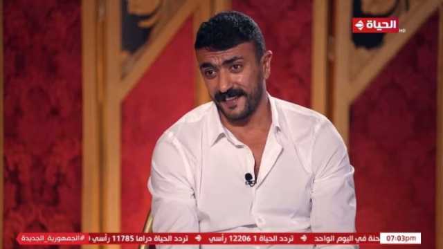 أحمد العوضي: نور الشريف أبويا الروحي ولقائي به «من بختي»