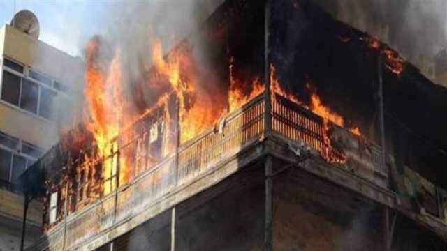 وفاة شخص في حريق اندلع داخل شقة سكنية بالجيزة
